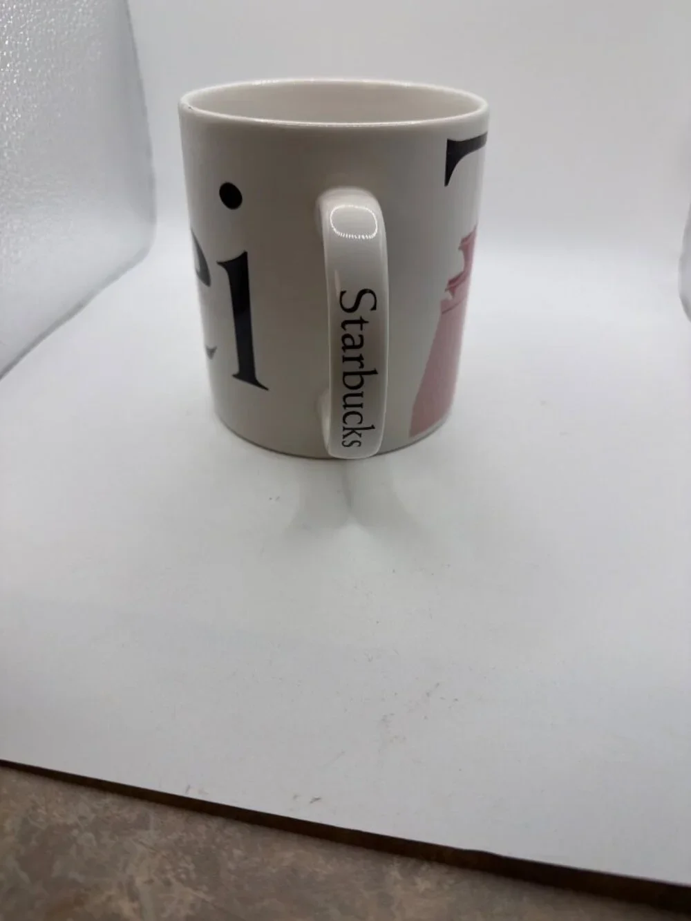 Starbucks City Mug Taipei 2004 Collector Series Ceramic White 12oz Made In Thail
